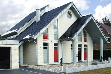 Rodinný dům z cihly Esbjerg perlweiss