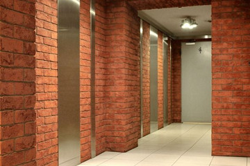 Hala z pásků Formback světlečervená stínovaná