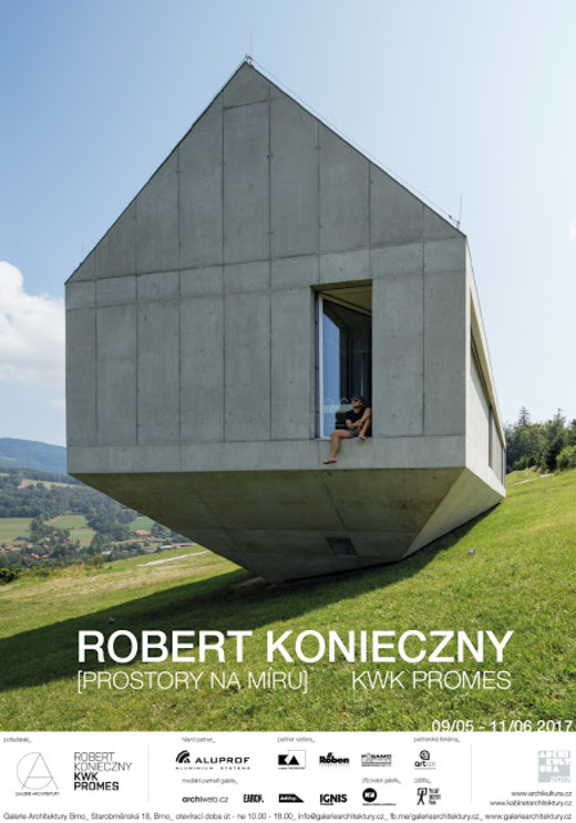 Výstava v Galerii Architektury Brno – architekt Robert Konieczny – 9.5.-11.6.2017